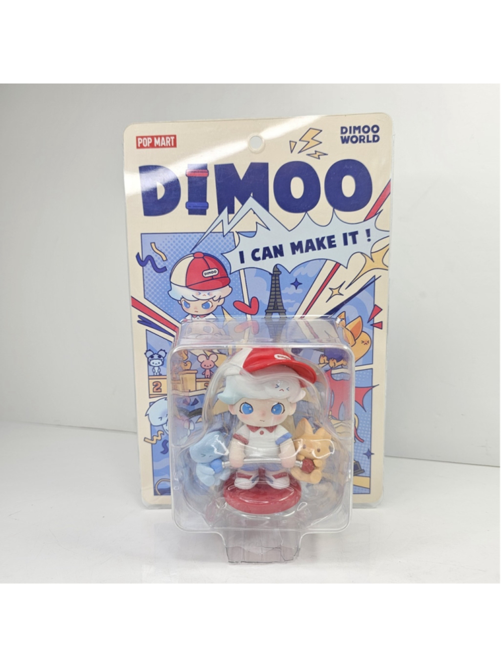 SEALED POP MART DIMOO World I Can Make It Figure Red Ver Authentic Blister